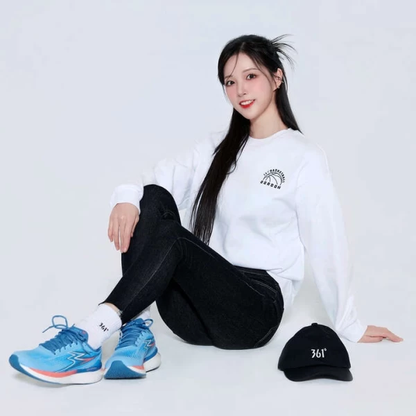 Fubon Angels李晧禎成為361°品牌第一位女性代言人。官方提供