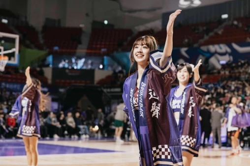 今日樂天女孩在場邊帶來精彩應援。官方提供