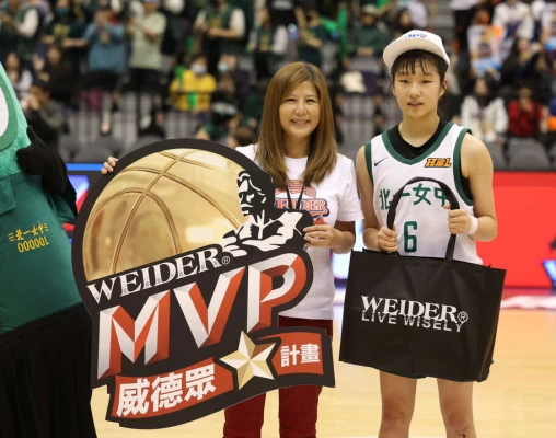 單場Mvp北一女鄒沛宸。大會提供