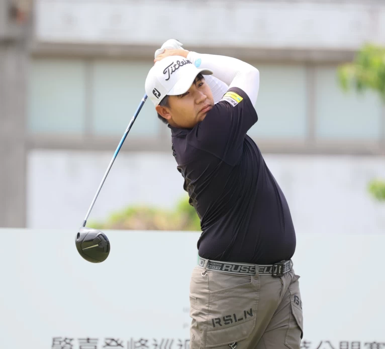 去年仰德Tpc錦標賽冠軍泰國選手龐姆沙克山辛以67桿-5暫並列第四。Tpga/林聖凱攝影