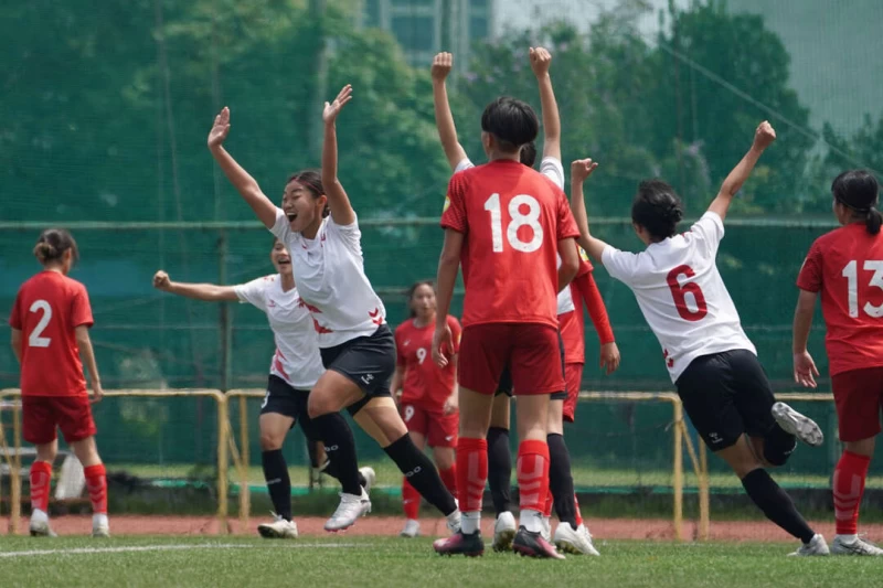 臺灣師大2-0輔仁大學。大專體總提供