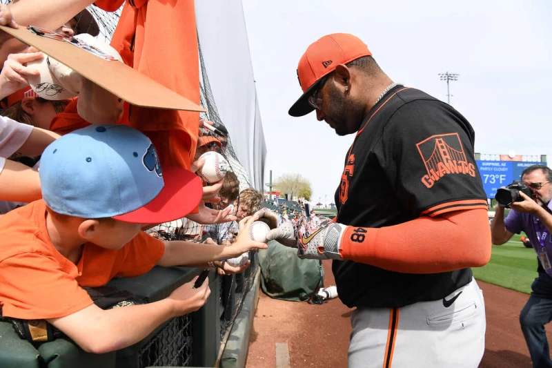 「功夫熊貓」桑多瓦(Pablo Sandoval)相當有人氣。法新社