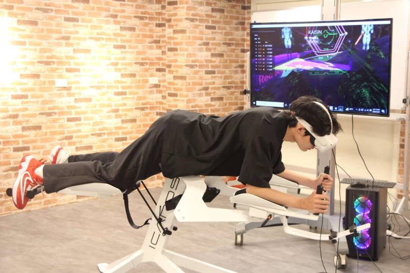 Icaros Vr模擬飛行。大會提供