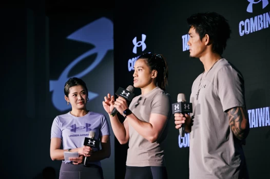 Team Ua 拳擊女王 陳念琴、職棒重砲手 張志豪,展現訓練家拚戰精神,期望激發全民訓練鬥志挑戰自我體能極限。官方提供