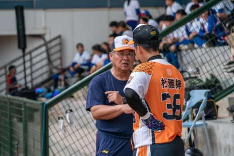 高俊盛身兼穿山甲和中華U18總教練。(中華壘協提供)