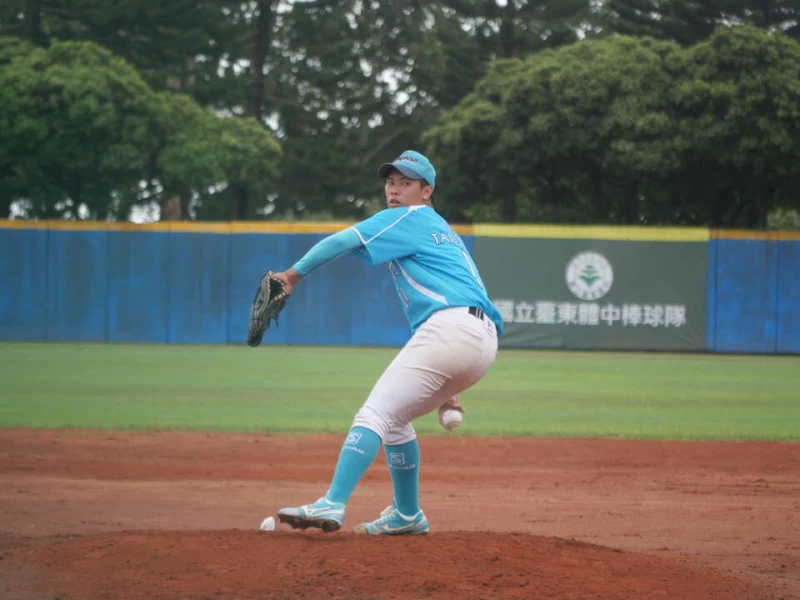 郭宸安先發5局失1分。吳敏欣攝