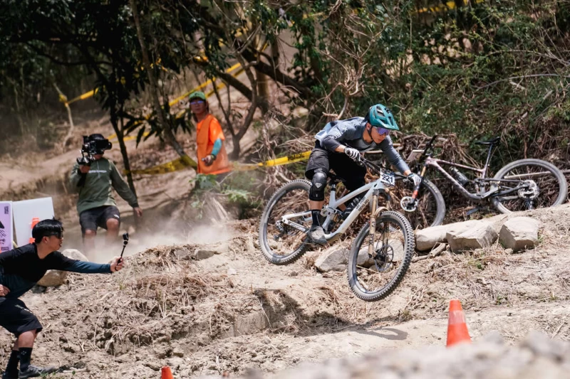 Mini Enduro的路線相當具有挑戰性。大會提供