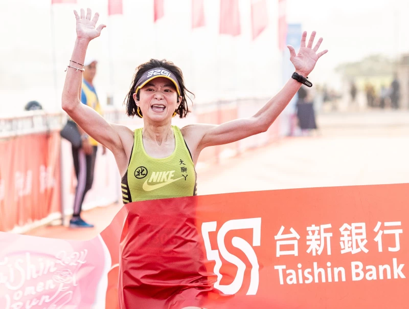 2024taishin Women Run 半程馬拉松冠軍董家琪。大會提供