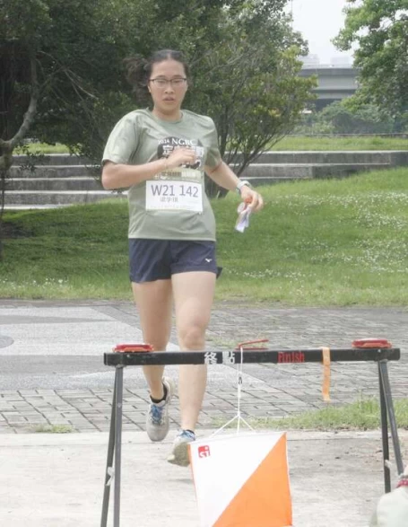 國防大學的前亞青國手梁宇琪拿下公開女子組冠軍。大會提供