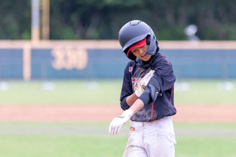 張元宸單場4安。台灣世界少棒聯盟提供