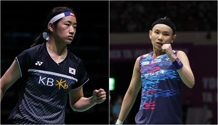 戴資穎(右)、安洗瑩可望在周五優霸盃8強賽再度對決。合成照片