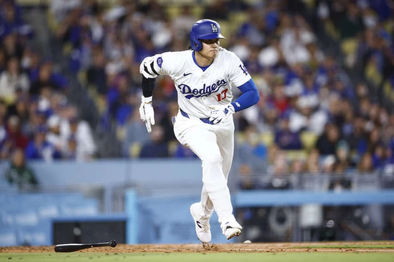 洛杉磯道奇球星大谷翔平今天獲選國聯單周最佳球員。法新社