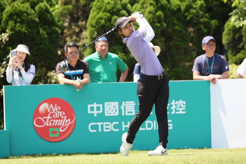 張子怡以兩回合總桿143桿-1並列第三。大會提供
