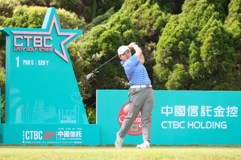 泰國選手帕查拉朱達第一回合71桿-1並列第二。大會提供