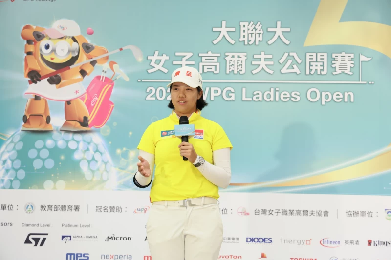 選手代表張雅淳致詞。Tlpga提供／葉勇宏攝影