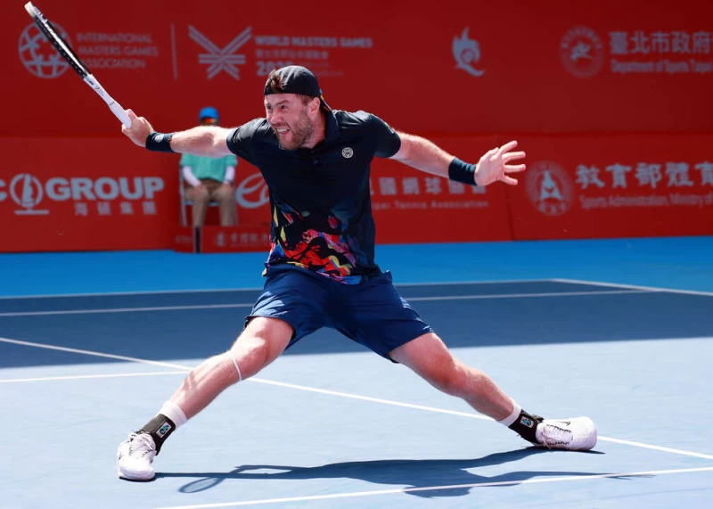 36歲烏克蘭老將馬爾琴科(Illya Marchenko)晉4強。海碩整合行銷提供