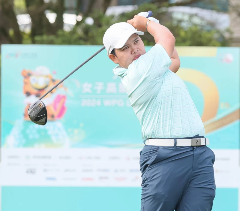泰國選手帕查拉朱達以三回合總桿210桿-6暫並列第二。Tlpga提供／葉勇宏攝