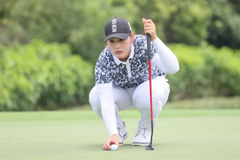 王莉甯以三回合總桿212桿-4暫並列第四。Tlpga提供／葉勇宏攝