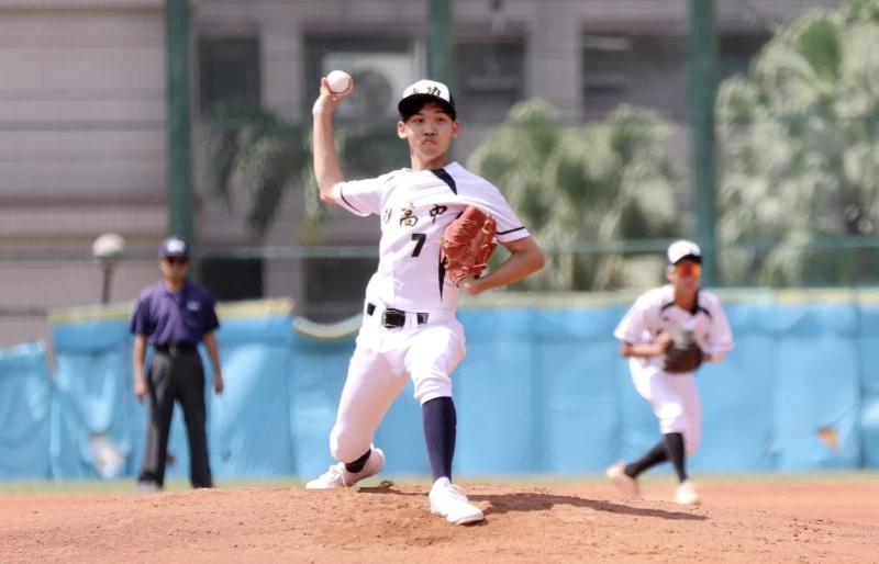 林勁勻首戰無四死完投。大會提供