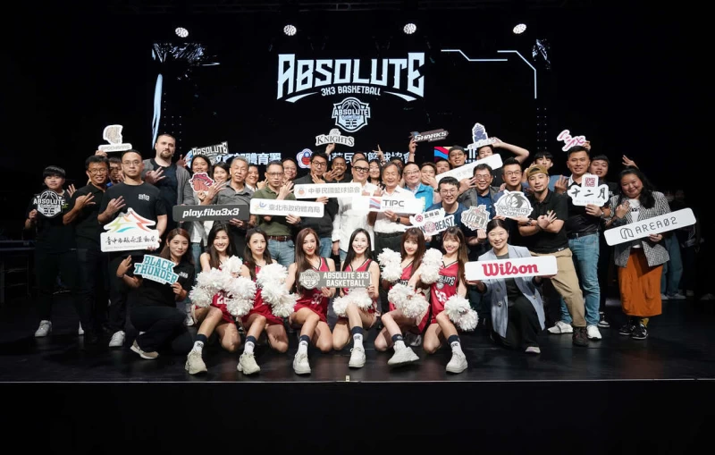 2024 ABSOLUTE 3x3聯盟賽全體大合照。官方提供