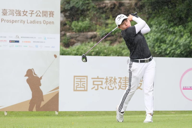 李欣第一回合打出68桿-4暫並列領先。Tlpga提供／葉勇宏攝影