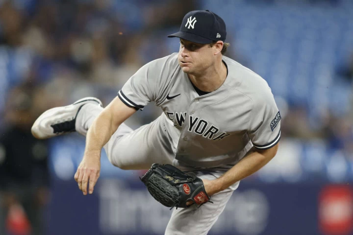 紐約洋基王牌投手柯爾(Gerrit Cole)。法新社
