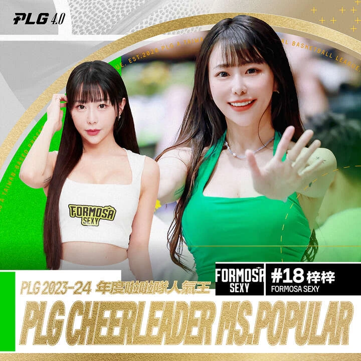 2324 Plg 年度獎項 年度啦啦隊人氣王。官方提供