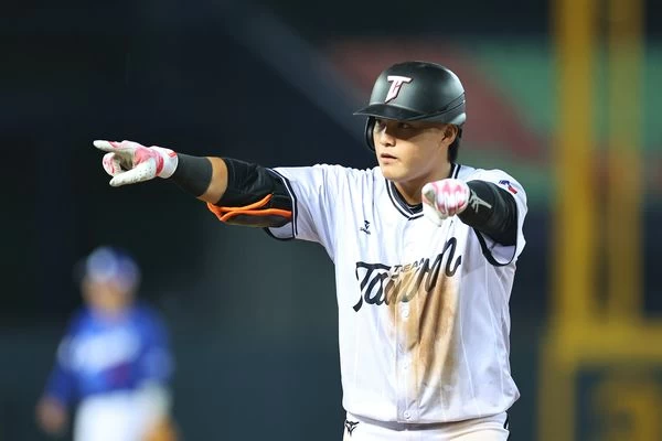 黃勇傳去年打中職冬盟。(中職提供)