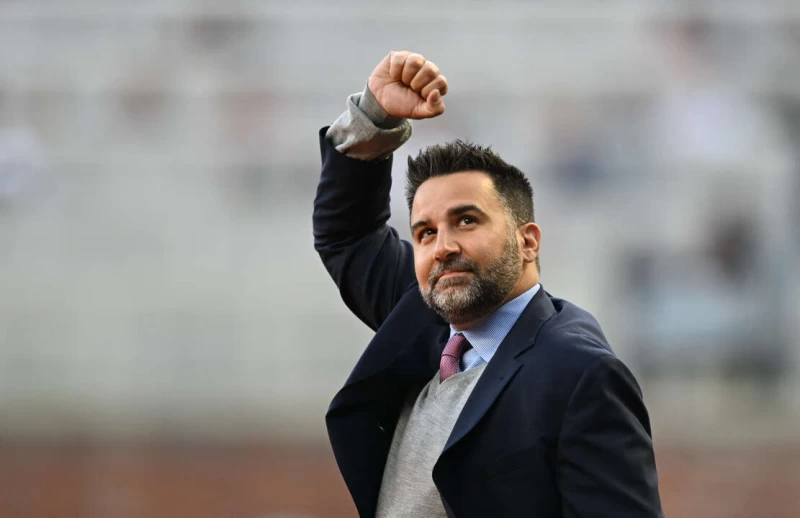 亞特蘭大勇士總管安索普洛斯（Alex Anthopoulos）。法新社