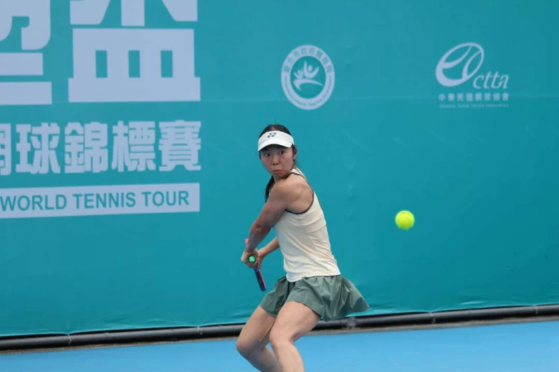 會外賽頭號種子日本選手村松千裕以直落二獲勝晉級。海碩整合行銷提供