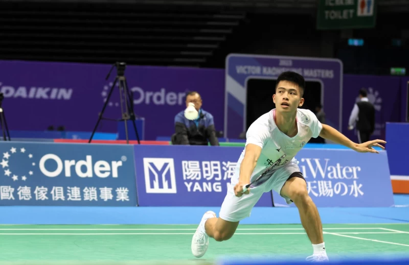 李佳豪也打下高雄大師賽男單冠軍。資料照片
