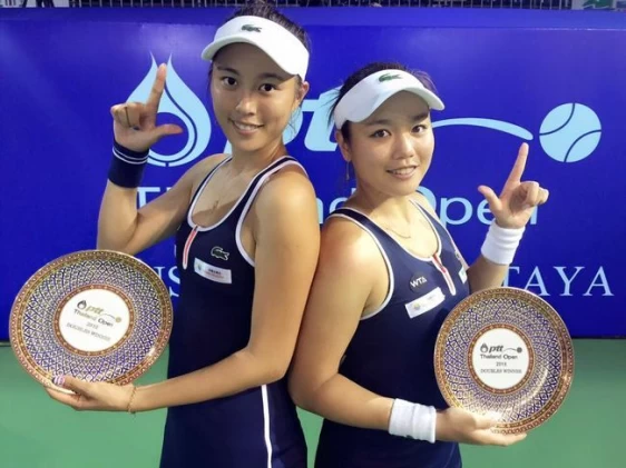 詹家姐妹詹詠然、詹皓晴連三屆奧運合體出征。資料照片