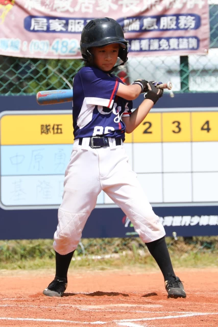 中原勇士李文碩。台灣世界少棒聯盟提供