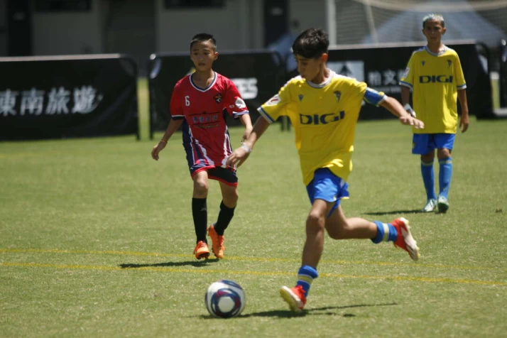  卡迪斯(Cadiz CF)U12展現恐怖的進攻火力。詹健全攝