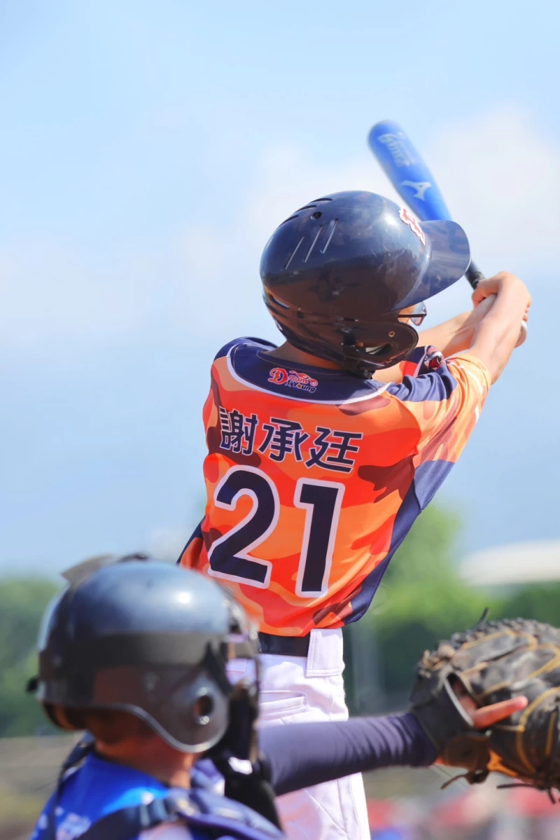 火焰勇士謝承廷。台灣世界少棒聯盟提供