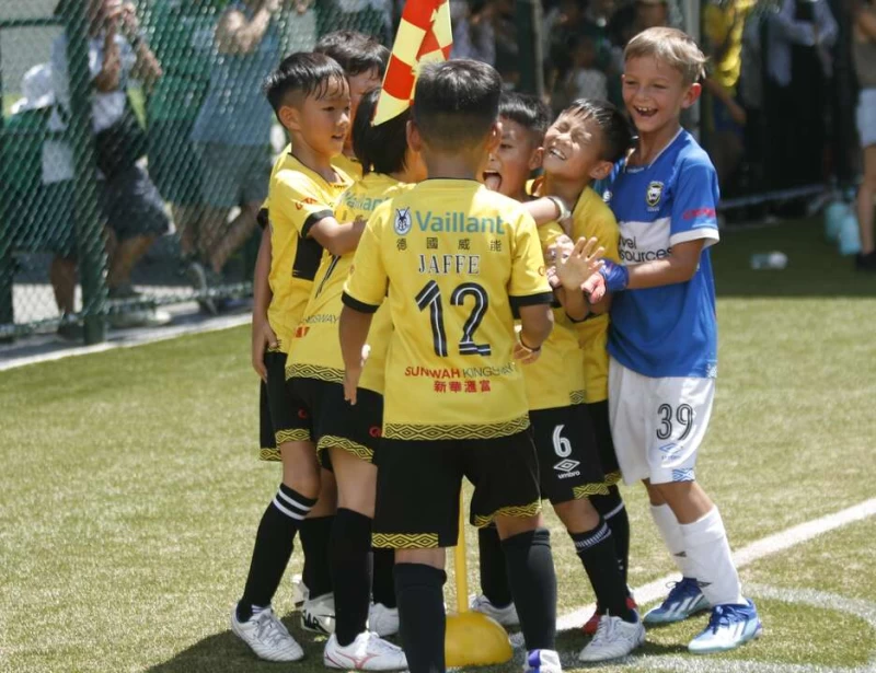  Boas FC 在U8決賽也有4個進球。詹健全攝