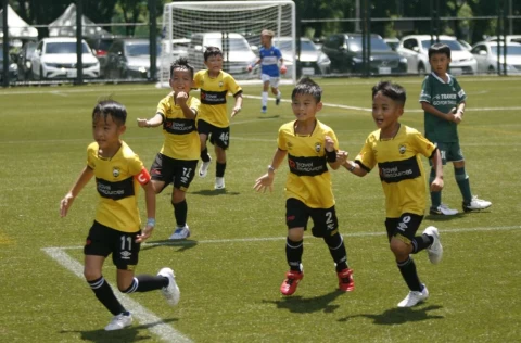 香港Boas FC U8 八場狂進54球。詹健全攝