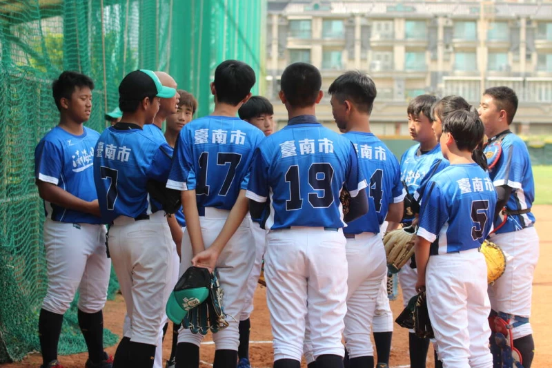 瀛海中學首次參賽。台灣世界少棒聯盟提供