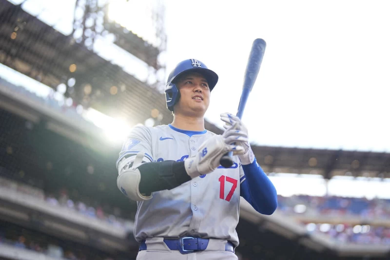 洛杉磯道奇球星大谷翔平今天打出生涯第200轟。法新社
