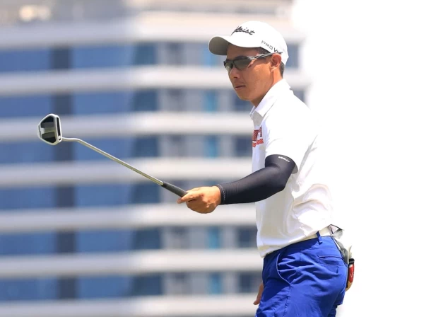 第一回合黃祥豪64桿-6暫並列第二。Tpga／鍾豐榮攝