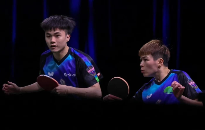 林昀儒／陳思羽挺進混雙8強。ITTF粉專