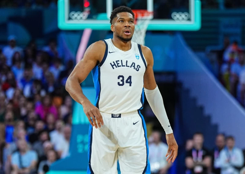 「字母哥」安特托昆博(Giannis Antetokounmpo)今天在巴黎奧運轟下全場最高34分。摘自推特