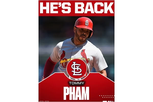 「掌摑外野」凡姆(Tommy Pham)。摘自mlb推特