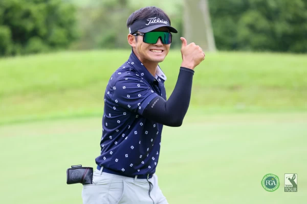 第二回合劉永華以136桿-8暫並列第三。Tpga／林聖凱攝影