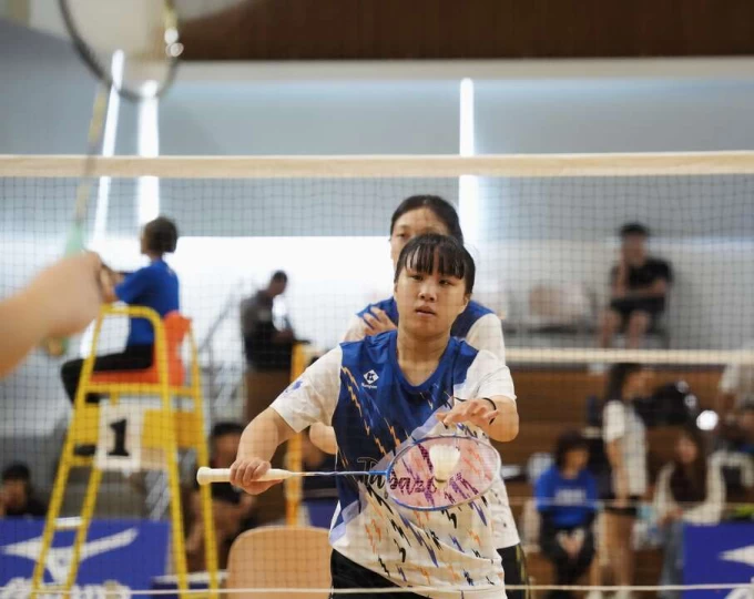 高雄科大黃子涵曾是體育班選手。大專體總提供
