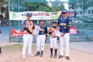 兩隊MVP。台灣世界少棒聯盟提供