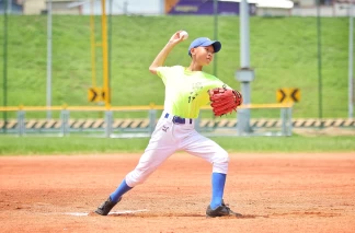 台中健行小牛J陳定宇3局好投。台灣世界少棒聯盟提供