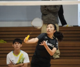 台灣大學曾品珊拿下分站女單冠軍。大專體總提供