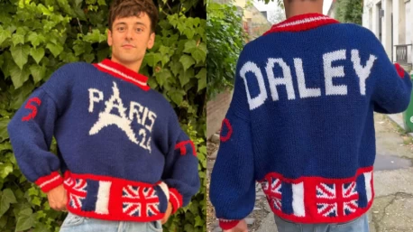 英國跳水王子戴利今年又帶來了他的最新力作。取自IG@madewithlovebytomdaley