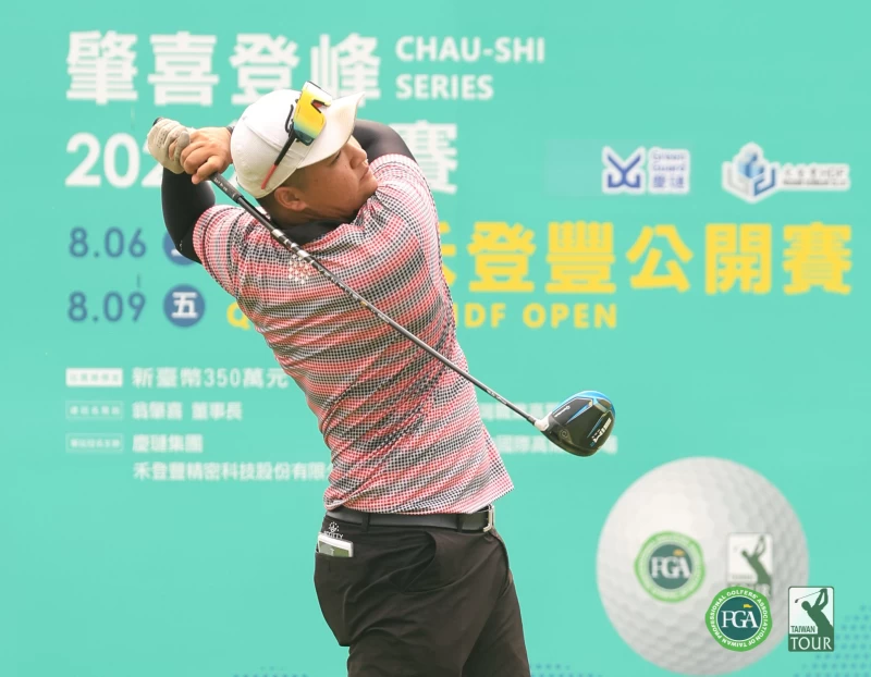 第一回合業餘選手溫新70桿-2暫並列第19。鍾豐榮攝影